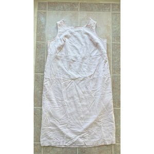 Positive Attitude Linen blend dress lined size 22 Petite Plus